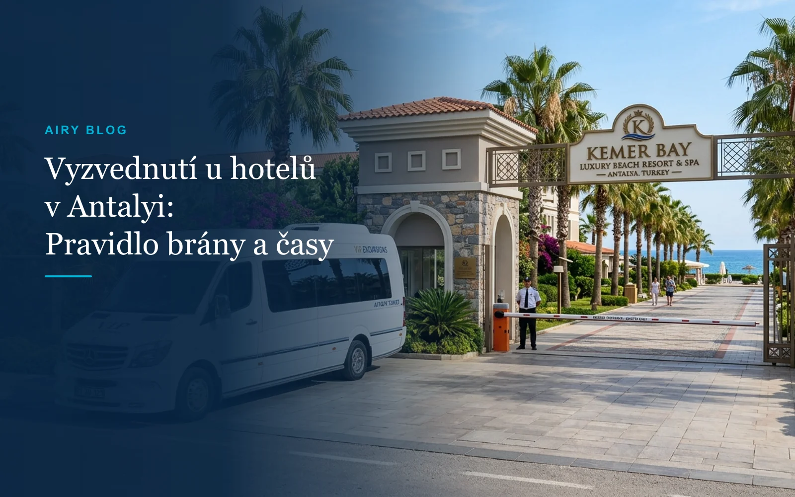 Vyzvednutí z hotelů v Antalyi: Průvodce transfery pro Lara, Kundu, Belek, Kemer a Side
