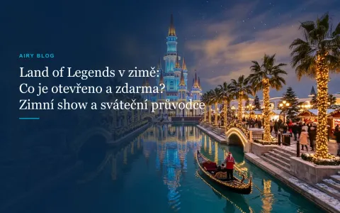 The Land of Legends v zimě: Nový rozvrh show, otevřené atrakce a průvodce (2026/27)
