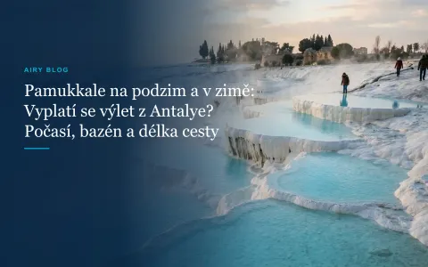 Pamukkale z Antalye na podzim a v zimě: Vyplatí se jednodenní výlet? Počasí, Kleopatřin bazén a délka cesty