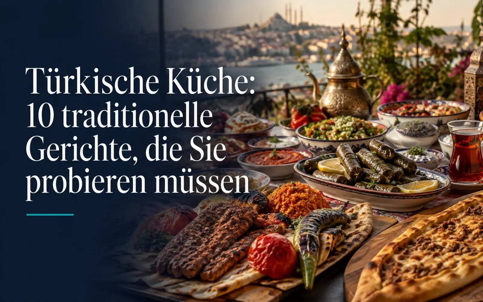 Türkische Küche: 10 authentische Gerichte für Ihren Urlaub