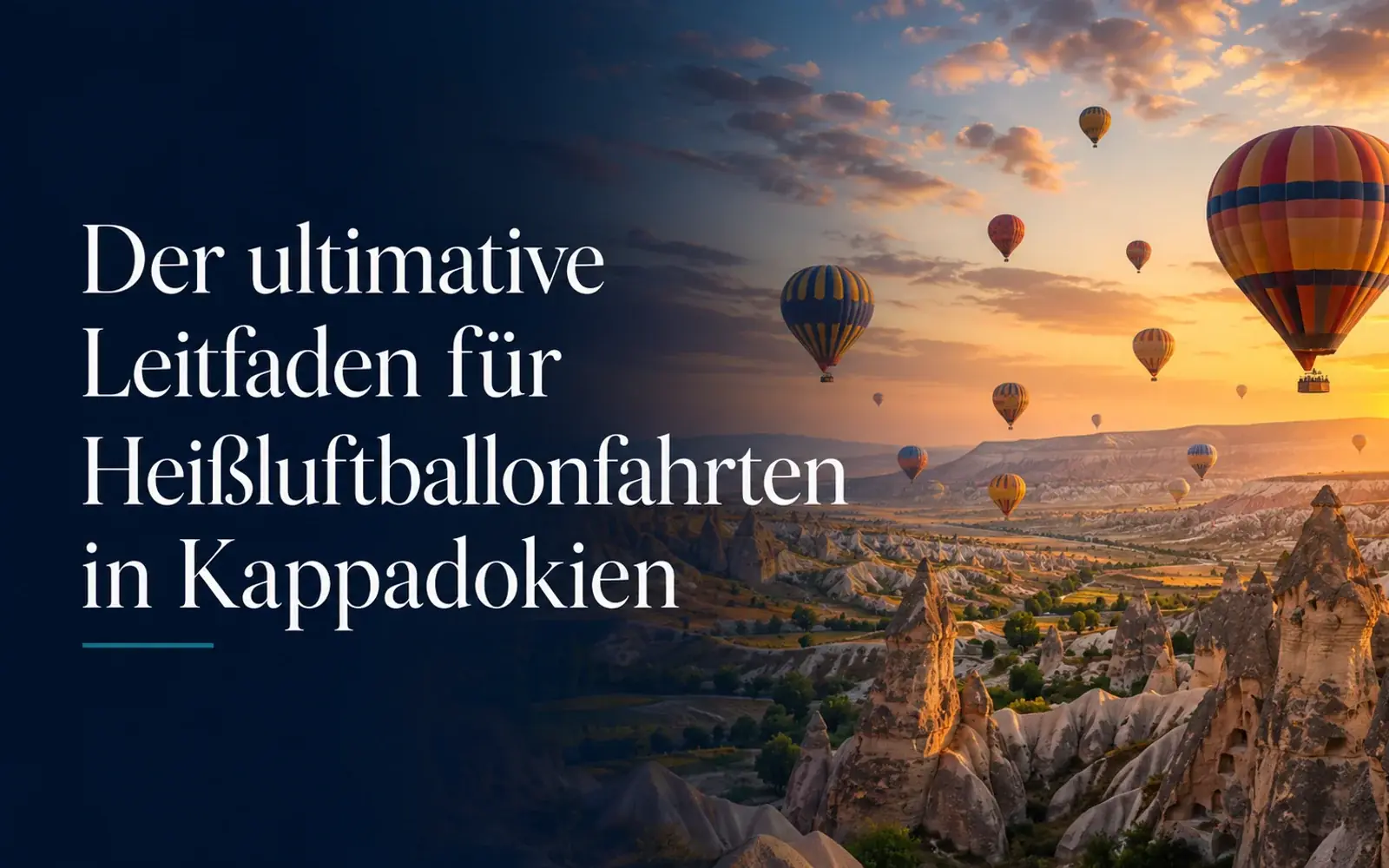 Der ultimative Leitfaden für Heißluftballons in Kappadokien