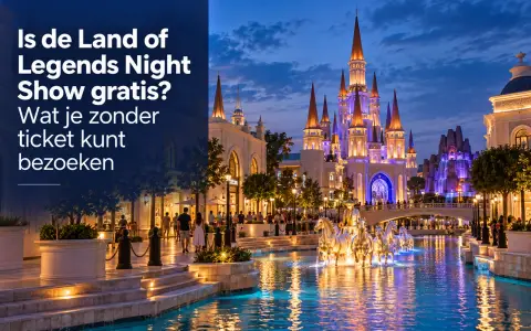 Is de Land of Legends Night Show gratis? Wat je zonder ticket kunt bezoeken