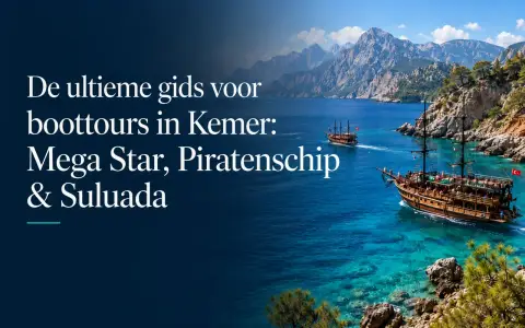 Kemer Boottochten Gids: Mega Star, Piratenschip & Suluada