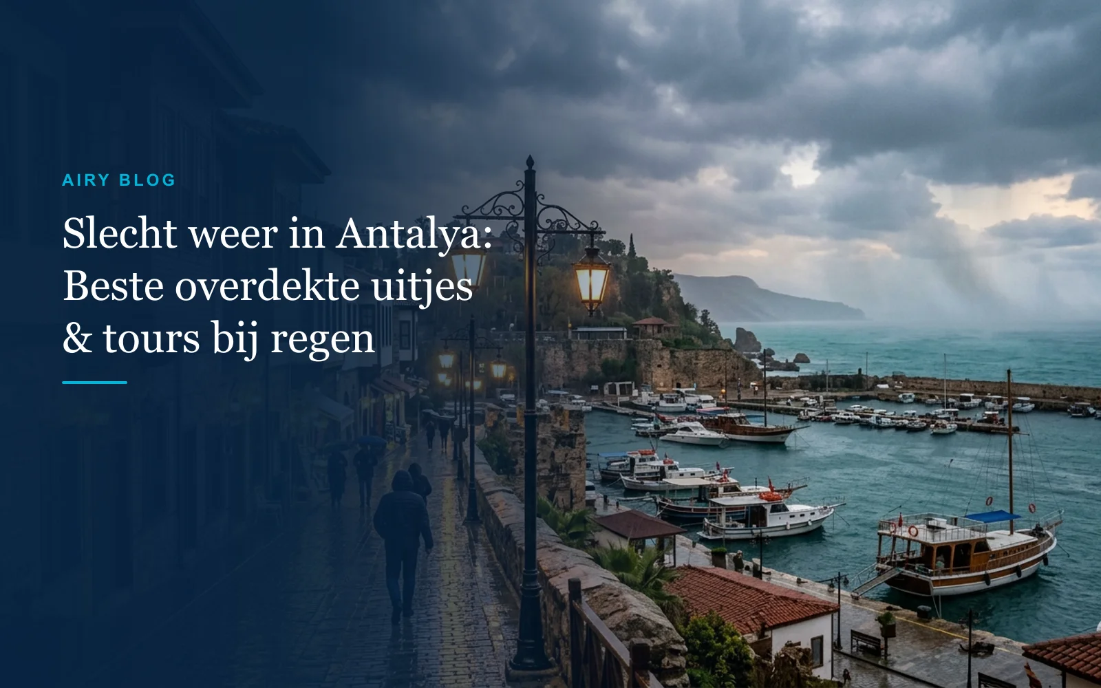 Wat te doen in Antalya bij slecht weer? Beste overdekte activiteiten & tours bij regen