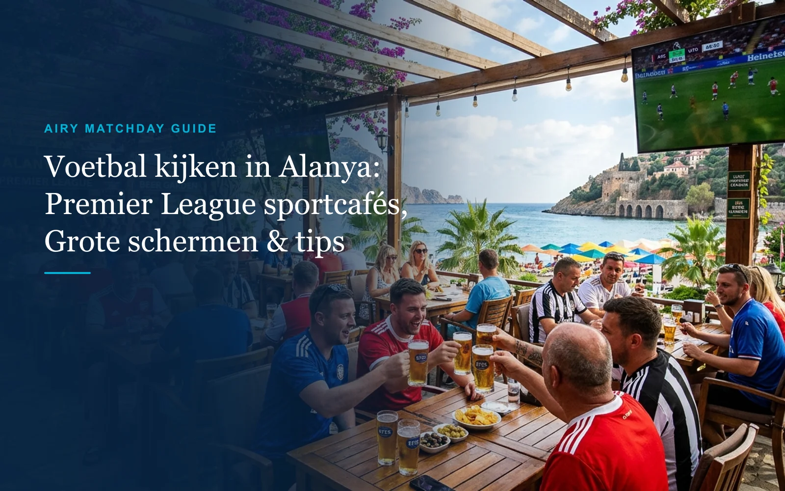 Voetbal kijken in Alanya: Premier League sportcafés, pubs & wedstrijdtips (2026)