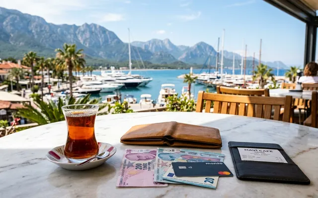 Bani în Kemer: Numerar vs Card, Bancomate, Schimb Valutar și Bacșiș (2026)