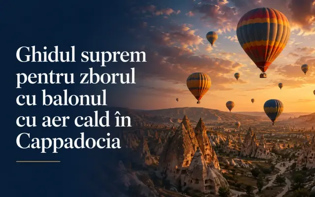 Ghidul suprem pentru zborurile cu balonul cu aer cald în Capadocia